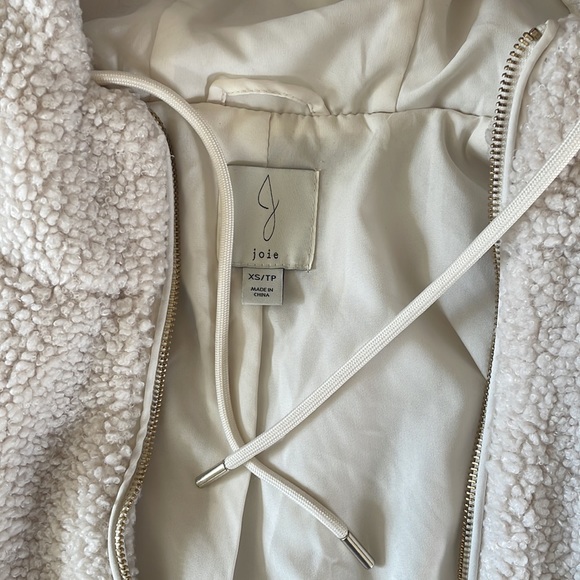 Joie Sherpa style jacket size XS - Picture 3 of 4